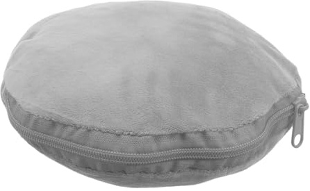 Gogogmee Custodia Scaldamani Rotonda in Morbido Vello con Zip Antiscottatura Fodera Isolante per Borsa Acqua Calda Elettrica e Scaldino Invernale per Casa Ufficio e Scuola