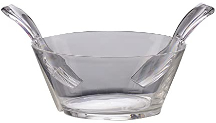 Mario Luca Giusti Fulmine insalatiera Trasparente Vetro Rotondo Moderno Bowl