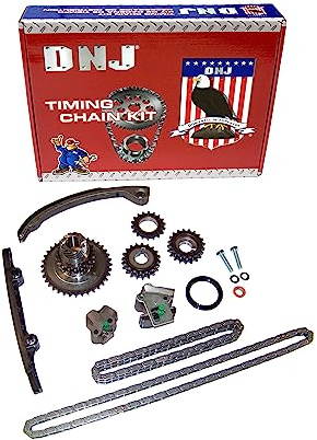 DNJ TK622 Timing Chain Kit for 1991-1998 Nissan 240SX 2.4L L4 16V DOHC 2389cc