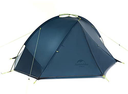 Naturehike Taga Tenda da Campeggio Ultra Leggera 1-2 Persona Escursioni a Piedi (Blu navy 2 Persone)