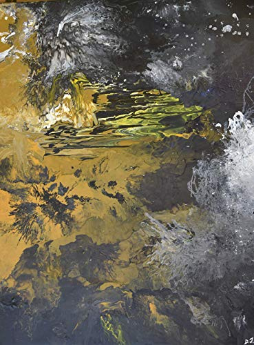 Abstraktes Acrylgemälde 017-80x60cm