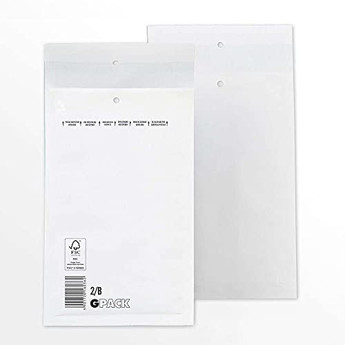 200 x Luftpolster Taschen Versandtaschen B/2 [140 x 225 mm]