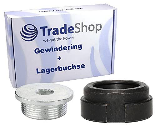 Trade-Shop Gewindering + Lagerbuchse Set Ersatzteil kompatibel mit Würth MH 10-SE Berner BCDH-11 Bohrhammer Stemmhammer Schlaghammer Meißelhammer