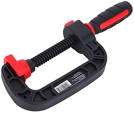 Quick Release Mini Toggle Clamp Fixture，G Clamp C Clamp Quick Release Clamp Hand Grip Holder DIY Woodworking Carpenter Tool Protection (Opening 2 inches 50mm),Fixture ( Size : Opening 2 inches 75mm )