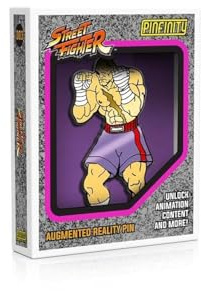 Pinfinity PSF003 Street Fighter Sagat AR Pin