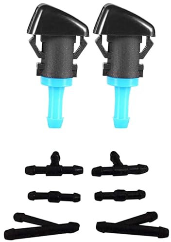 zhaoyaoni Auto-Wischerdüse für Nissan Frontier 2009-2016 Pathfinder 2009-2012 Xterra 2009-2015,Universal Auto Frontscheibenwischer Waschdüsen Scheibenwaschanlage,Frontier 2009-2016