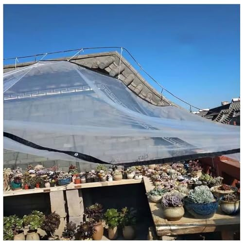 AITAF Lona Toldo Tela Asfáltica Impermeable Cubierta Tarp Telón para Trabajos De Construcción Y Reformas, Adecuada para Techos, Patios Y Obras, Fácil De Instalar, Resistente Y Duradera(Size:3x4m)