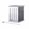 Orsochef CUBO Fabbrica 25 SPIEDONI 80 Grammi Perfetto Per Feste E Barbecue Frutta Carne Kebab Barbecue SOUVLAKY Fatti a Mano prodotto in ACCIAIO, Crea Autentici Arrosticini Abruzzesi, Cubo Arrosticini