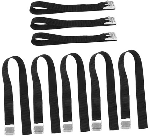 KITANDOVE 8pcs Lawn Aerator Shoes Strap for Grass Aerating Spikes Suitable for All Foot for Garden and Care