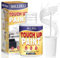 Touch Up Paint, 30ml White Paints for Kitchen and Bathroom, White Gloss Paint for Scratches, Cracks and Spots on Walls, Tile, Sinks, Tub, Countertop and Toilets, Quick Dry Enamel Paints with Brush