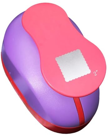 predolo Perforadora Decorativa Versátil con Forma de Onda para Diarios, Creación de Tarjetas, álbumes de Recortes, Material de Oficina Y Manualidades, XXL