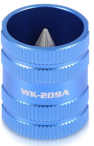 Pipe Reamer Tool HSS Deburring Tool Universal Internal External Deburring Reamer 6-42mm(1/4 - 1-5/8) for Plastic Copper Pipe Metal Wood