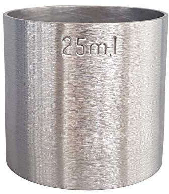 25ml Stainless Steel Pub Spirit Thimble Jigger Shot Measure