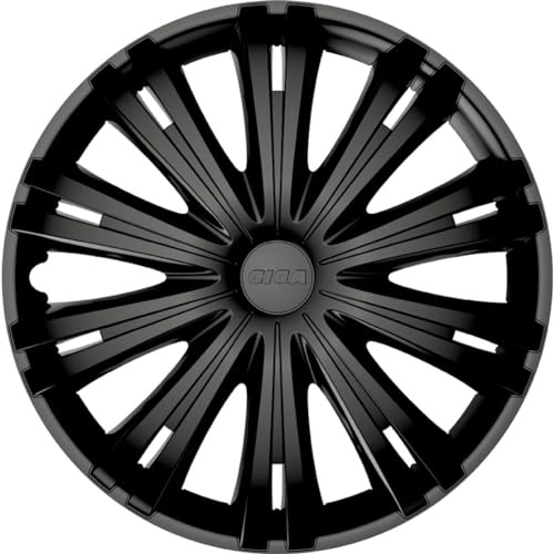AUTO-STYLE Satz Radzierblenden Giga 16-Zoll mat Schwarz