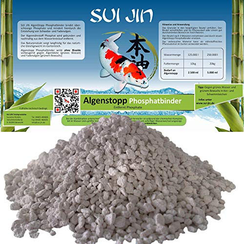 AlgenStopp Phosphatbinder für 125.000 L (2500 ml) (€ 45,99/kg)