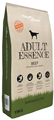 ZEYUAN Premium-Trockenhundefutter Adult Essence Beef 15 kg, Hundefutter Trocken, Dog Food, Hundefutter Aufbewahrung