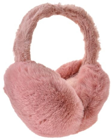 Clayre & Eef Ohrenwärmer one size Rosa Polyester Ohrenwärmer für Mädchen
