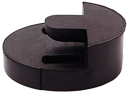 Gummi-Typ Werkzeug für Cello-Dämpfer, lässt sich leicht an Saiten montieren - hochwirksame Klangschwächung, Tourte-Stil, Gummi, universell einsetzbar, für Pianissimo-Effekt, Schwarz
