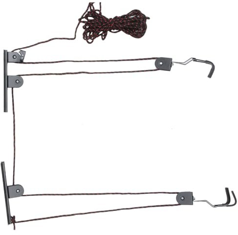 SUPVOX Bicycle Wall Mount Ceiling Bike Rack Garage Storage Lift Bike Hoist Cycle Rack Kayak Hanger