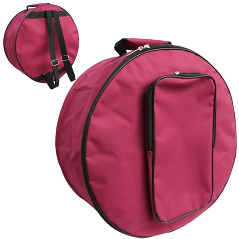 Snaredrum-Schutz – Verschleißfeste Trommeltasche | Tragbare Trommelkoffer Mit Griff, Kompakte Snare-Drum-Tasche Mit Schultergurt, Außentasche Für Percussion-Instrumentenzubehör