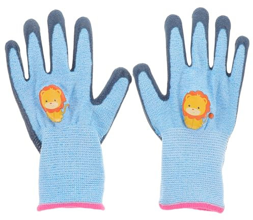 VALICLUD 3 Paar Gartenhandschuhe Für Kinder Für Outdoor-aktivitäten – Durchstichfeste Bequeme Passform Für Jungen Und Mädchen Maschinenwaschbare Arbeitshandschuhe Für Kinder