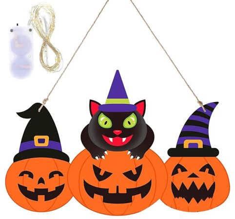 Halloween-Türdekorationen,Halloween-Türschild - Türhänger Kürbisform Halloween Schilder Türschild | Wanddekoration, Herbstschild aus für Partyzubehör, Gastgeschenke