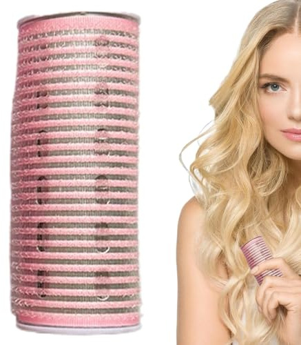 Rouleau à cheveux électrique - rouleaux de curling chauffés, bigoudis à cheveux à chauffage rapide | batterie de cheveux chauffés par batterie, outil de coiffage de boucles volumineuses