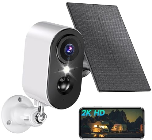 PESAIR telecamera di sorveglianza esterna, batteria con scheda SIM, audio bidirezionale, telecamera di sorveglianza senza fili esterno/interno con rilevamento del movimento PIR