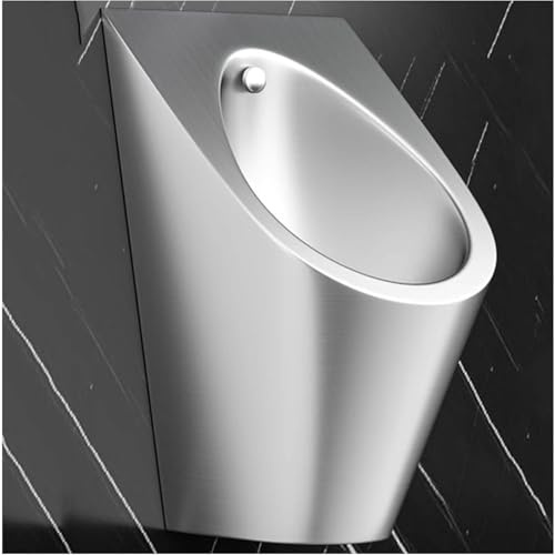 PLMNBQWE Orinatoio sospeso, Sistema di Scarico Commerciale per bagni pubblici e Domestici, Design antitrabocco per la Pulizia