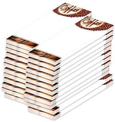 PRICARO Kellnerblock CafeRöstung, 24 Stück