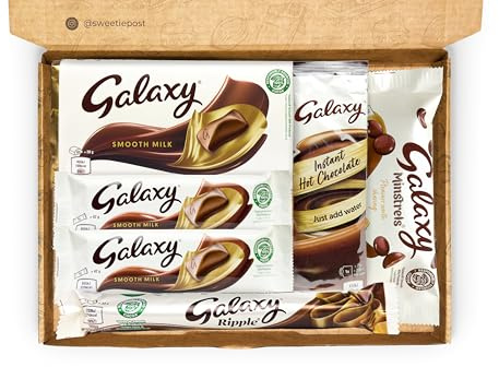 Galaxy Chocolate Gift Box, Galaxy Selection Box, Minstrels Present, Birthday Chocolate Present, Chocolate Hamper for her and him, Letterbox Gift Idea for Chocolate Lover