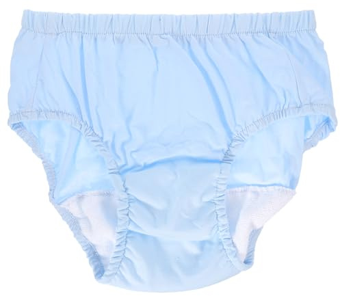 Healifty Reusable Adult Cloth Diapers Washable Urine-Proof Care Pants Breathable Protective Briefs for Mild Incontinence Elderly Underwear Size L 12.59X11.41X0.39In