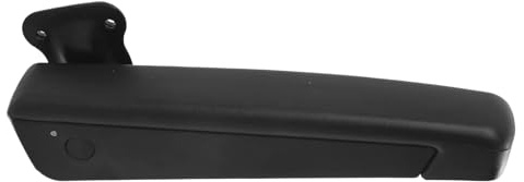 Campers Armrests, Car Seat Armrest Adjustable 0-120° Range Black Right Armrest Universal Replacement for Motorhome