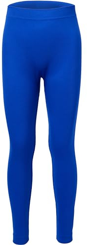 Ladeheid Leggins Térmicos para Invierno Calzonzillos Pantalón Térmico para Niños Mallas Deportivas Leggings Sin Costuras Snowboard Esquís LA40-259 (Azul, 146-152)