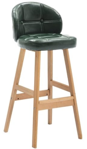 GTOULHH Bar Stühle Bar Stools 2er Set Barhocker Ledersitz Und Massivholzrahmen Barstuhl Hochhocker Barhocker Barhocker Outdoor(C)