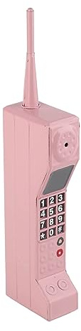 Retro Mobile Phone, 80S 90S Old Fashioned Portable Brick Cell Phone Ornament, Simulation Photographic Props Vintage Cellular Phone Model for Party Decorations Home Stage Decor