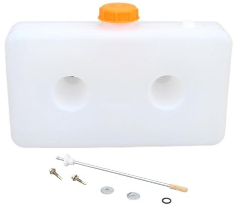 MotorMinds 7L Kunststoff Heizöl Benzin Tank, Kraftstofftank Benzinölfass für Auto Diesel Zusatzheizung