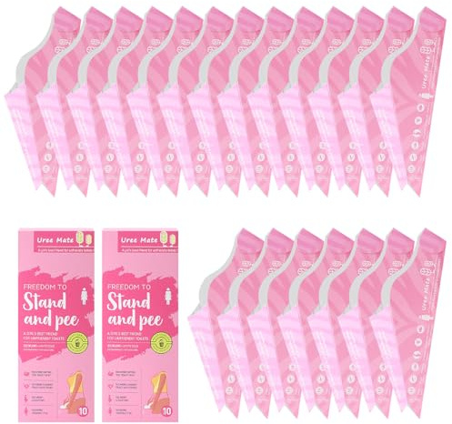 L.StarryIsland Tragbares Urinella für Frauen, Packung in Bunter Box, Urinella für Frauen Einweg, Liberpee für Frauen, Wasserdicht, Tragbar, Geeignet für Reisen, Outdoor und Andere Anlässe