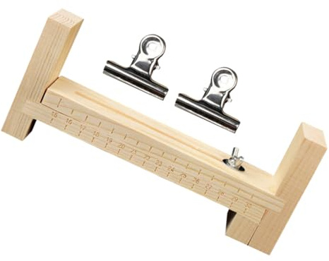 LIFKOME Flechtarmband Webset für Armbänder Selber Machen, 1 Satz | Holz und Metall, Beige, für Selbstgemacht und Sport, Geeignet für Anfänger und Profis