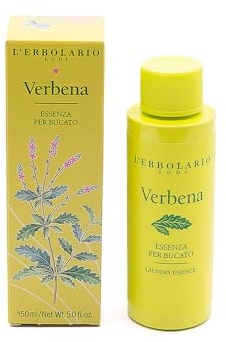 L'Erbolario Verbena Essenza per Bucato 150 ml - Fragranza agrumata e fiorita per profumare i capi in lavatrice e asciugatrice
