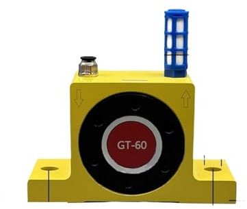 Vibrador neumático de bola GT-60, compresor de aire, turbina de aire, martillo vibratorio, obturador industrial, 1 unidad