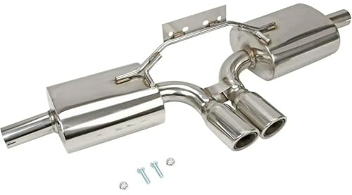 Pour Porsche 986 Pour Boxster Base&S 2.5L 2.7L & 3.2L Kits D'échappement Catback En Acier Inoxydable Silencieux De Tuyau CRRYUQWWM