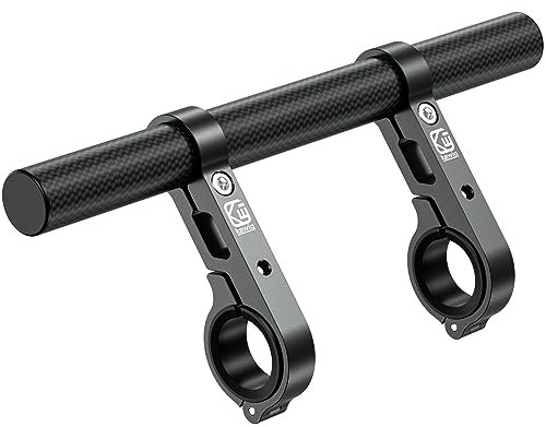 BRCOVAN Kohlefaser-Lenkerverlängerungen mit Aluminium-Legierung, Klemm-Montagebasis, passend für 2,2 cm / 2,5 cm / 2,5 cm / 3,2 cm Lenker Querstangen für Fahrrad, Motorrad, Roller