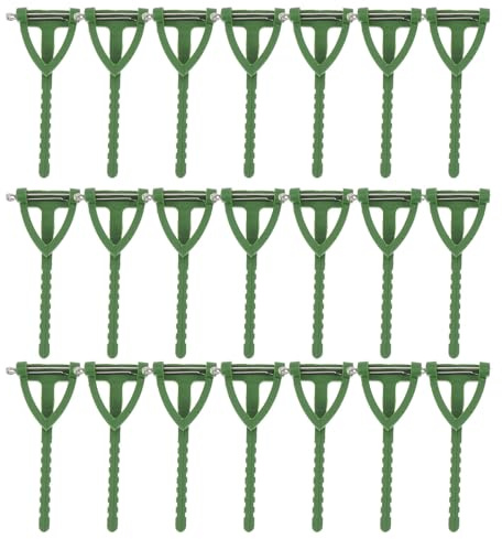 NUOBESTY T-Form Dreieck Broschennadeln Für Hochzeit Corsage Sicherheitspins 7.00X3.50X1.50Cm Kunststoff Diy Ansteckblumen Zubehör Für Bräutigam Und Festliche Kleidung