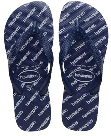 Havaianas - Top Logomanía Essentials, Chanclas Cómodas, Duraderas y Ligeras, Detalles de Logos en la Suela, Adultos Unisex