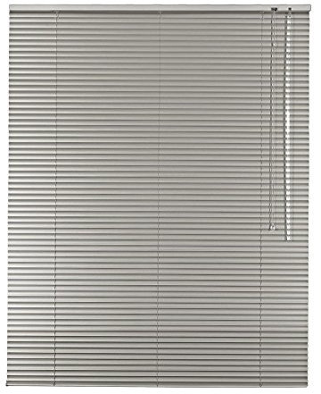 Original Easy-Shadow Aluminium Jalousie Jalousette Breite 160 x 190 cm Höhe in Farbe grau - Bedienseite rechts - Fensterjalousie Jalousien Alu-Jalousien Alu-Jalousetten Fenster Rollo Lamellenbreite 25 mm Lamellen / Maßanfertigung