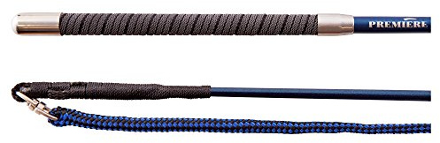 Premiere Longierpeitsche, Farbe:blau;Groesse:200 cm