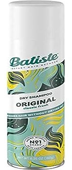 Batiste Trockenshampoo Original 200 ml, Dry Shampoo zum Auffrischen und Stylen der Haare, Haarpflege Spray ohne Ausspülen, Voluminöses Haarstyling mit dem erfrischenden Zitrusfrucht-Duft