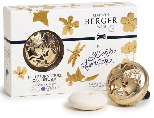 Lampe Berger Autoduft Autodiffusor Lolita Lempicka Mattgold 4 cm