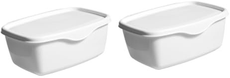 Totority 2-Teilige Box Für Feuchttücher Aufbewahrungsbox Für Feuchttücher Frischbehälter Taschentuchhalter Mit Deckel Feuchttücher-Spender-Etui Feuchttücher-Etui